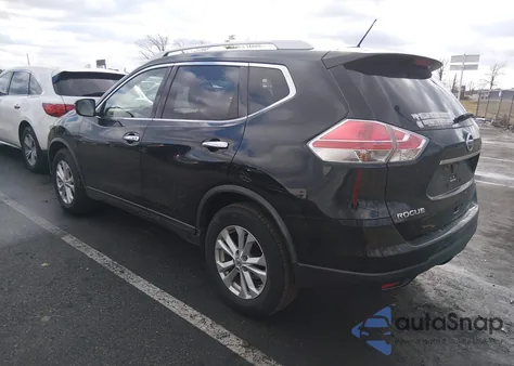 2016 Nissan Rogue Sv z USA, uszkodzony, nr VIN KNMAT2MV5GP658685